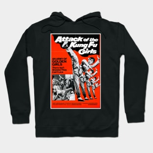 Attack of the Kung Fu Girls Hoodie